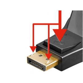 Adapter DisplayPort muški na DVI ženski