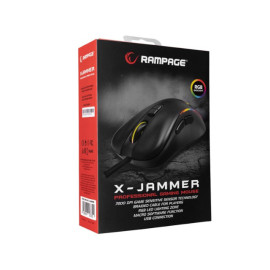 Miš optički USB igraći Rampage X-Jammer 7200dpi
