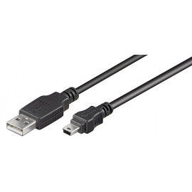 Kabel USB 2.0 A muški / Mini-B 5pin muški 0,30m