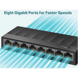 Switch 8-port 10/100/1000 MBit  TP-Link TL-LS1008G