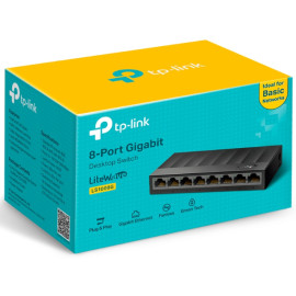 Switch 8-port 10/100/1000 MBit  TP-Link TL-LS1008G