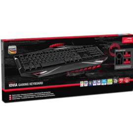 Tipkovnica USB igraća Speedlink Iovia US/HR, crna