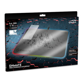 Podloga za miš SpeedLink Enmate RGB, QI punjenje