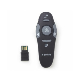 Prezenter bežični 10m USB prijemnik + laser, 105mm