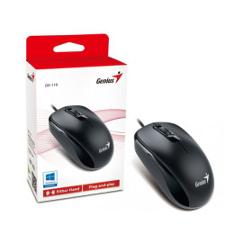 Miš optički USB Genius DX-110; crni