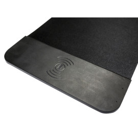 Podloga za miš Transmedia 300x220mm, QI punjenje