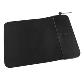 Podloga za miš Transmedia 300x220mm, QI punjenje