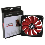 Ventilator za PC kućište 140x140x25 3+4p; crveni