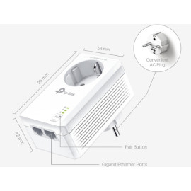 Adapter za ethernet preko mreže TP-LINK PA7027 KIT