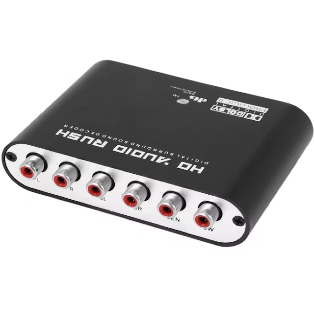 Pretvarač Audio D/A optički IN / 6xRCA OUT (5.1)