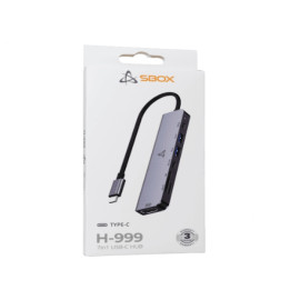 Hub USB-C H-999 7u1 
