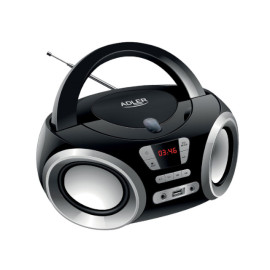 Radio CD/MP3/AUX/USB Boombox AD1181 Adler crni
