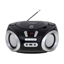 Radio CD/MP3/AUX/USB Boombox AD1181 Adler crni