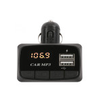 Transmiter FM i punjač 2xUSB 0,5A + daljinski