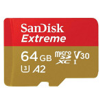 Mem. kartica SDXC 64Gb CL10 micro U3 Sandisk Extre