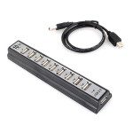 Hub USB 2.0 10-port s mogučnošću napajanja
