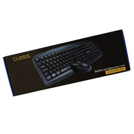 Tipkovnica bežična + miš +Class ST-SKB301W