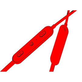 Slušalice Bluetooth v4.2 Borofone BE23 crvene
