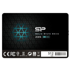 Disk SSD SATA III 512GB SiliconP A55 2.5