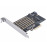 Kontroler PCI-E 3.0 x4; 2TBx2kom M.2 NVME; SSD