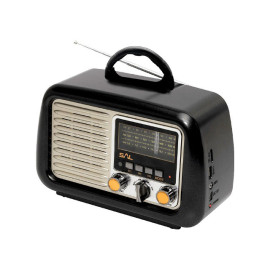 Retro radio + BT prijenosni zvučnik 4u1 RRT 2B