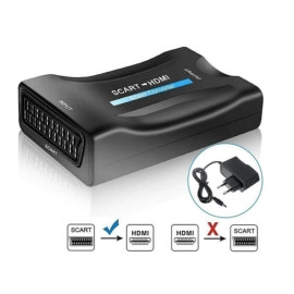 Pretvarač 1xIN SCART na 1xOUT HDMI + napajanje