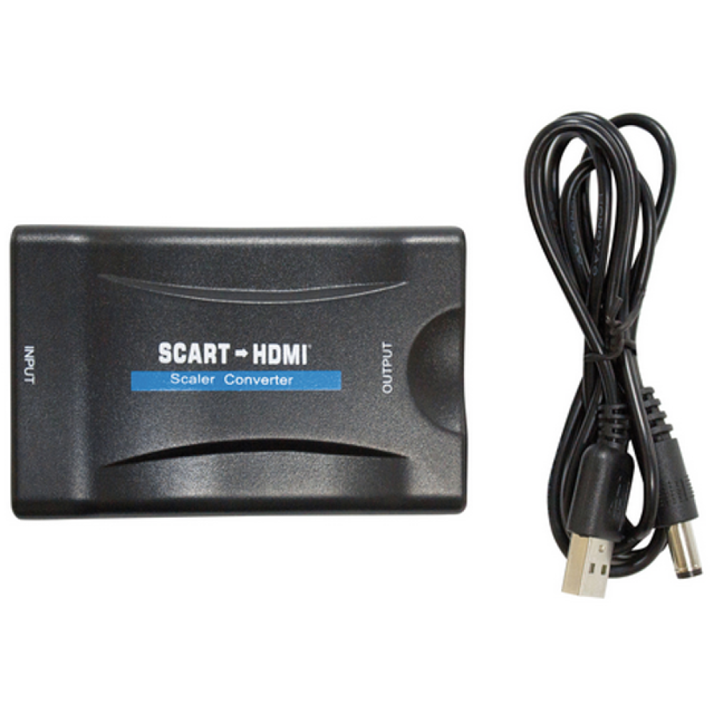 Pretvarač 1xIN SCART na 1xOUT HDMI + napajanje Pretvarač 1xIN SCART na 1xOUT HDMI + napajanje