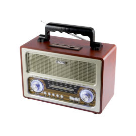Retro radio + BT prijenosni zvučnik 4u1 RRT 3B