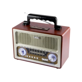 Retro radio + BT prijenosni zvučnik 4u1 RRT 3B