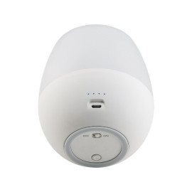 Svijeća LED s efektom; 9,9x9cm 3000K; punjiva