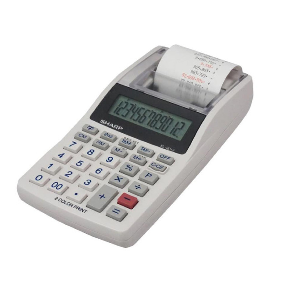 Kalkulator Sharp EL-1611V s ispisom - rola 57mm