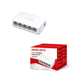 Switch 5-port 10/100 MBit Mercusys mini Desktop