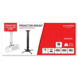 Stalak za projektor 13,5kg Superior s nagibom
