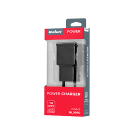 Pretvarač 230VAC / 1xUSB 1A; crni