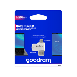 Čitač mem. kartice micro USB/USB - microSD Goodram