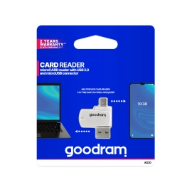 Čitač mem. kartice micro USB/USB - microSD Goodram