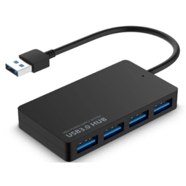 Hub USB 3.0 4-port crni