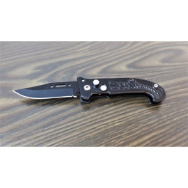 Nož skakavac Scorpion; 15,5cm crni