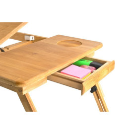 Stalak za notebook rasklopni drveni 62.5x34.5x26cm