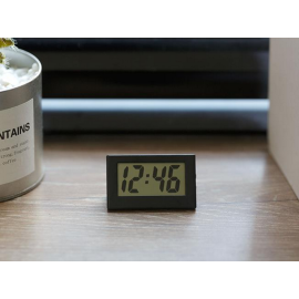 Digitalni LCD sat 30x56mm 1xLR1130; crni