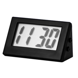 Digitalni LCD sat 30x56mm 1xLR1130; crni