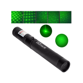 Laser s efektima, 532nm, ključ, 1x18650, zeleni