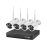 Video nadzor Wi-Fi 4 kamere + snimač Connect C200
