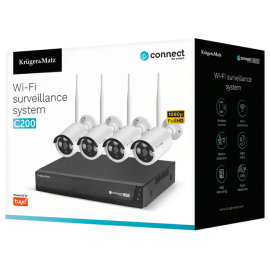 Video nadzor Wi-Fi 4 kamere + snimač Connect C200