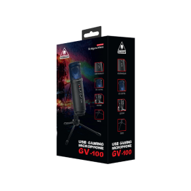 Mikrofon gaming za PC; USB K&M Warrior GV-100
