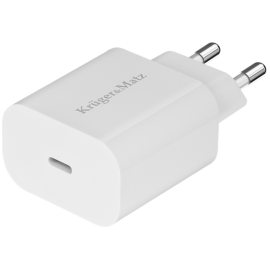 Pretvarač 230VAC / 1xUSB-C 3A 18W PDQC3.0 brzi K&M