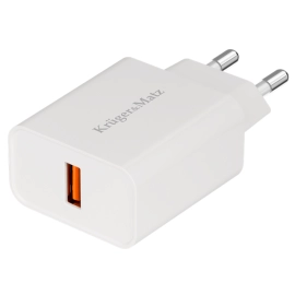 Pretvarač 230VAC / 1xUSB 3A 18W QC3.0 brzi K&M