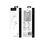 Slušalice mini R&M RW30 + mic. USB-C 1,2m bijele