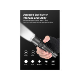 Svjetiljka Klarus XT21X Pro; ACCU, 4400lm, 336m