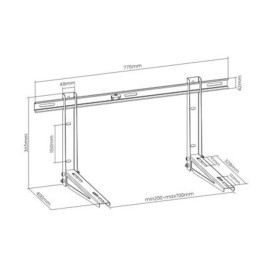Nosač za klima uređaj do 140kg SUPSAW002 Superior